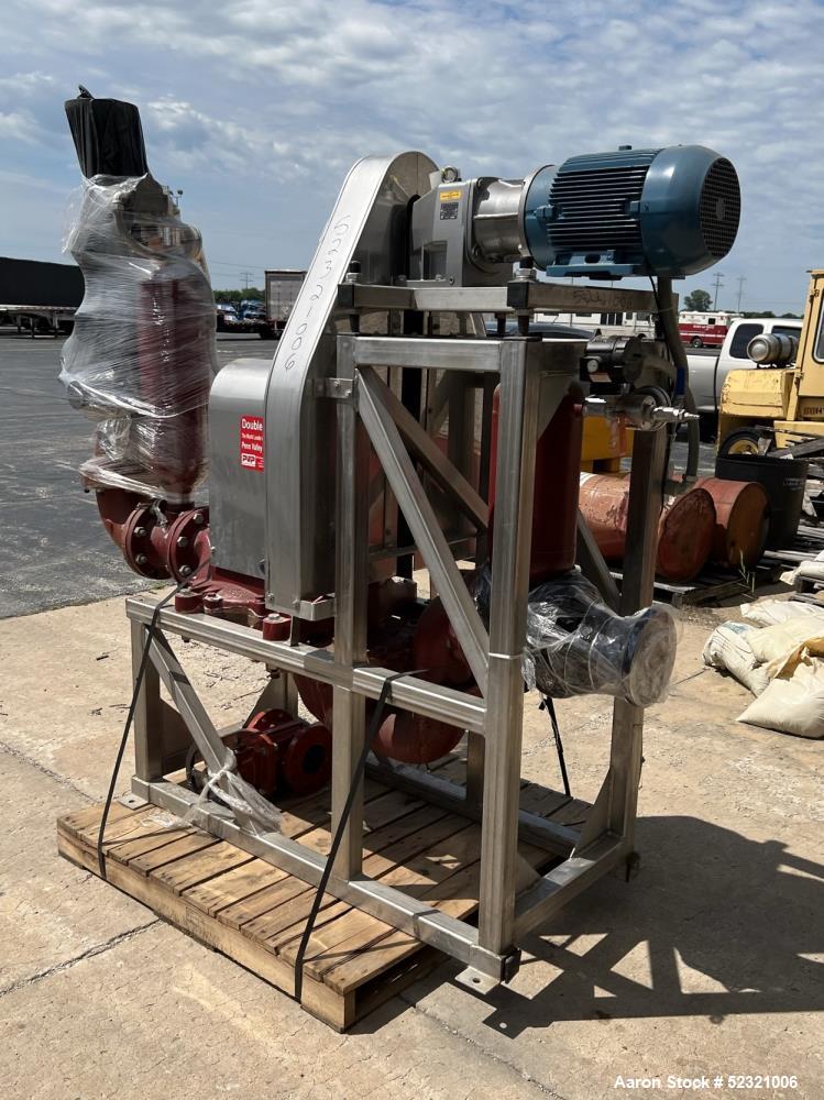 Penn Valley Pump Company Double Disc Sludge and Slurry Pump, Model 6DDSX76 CNU