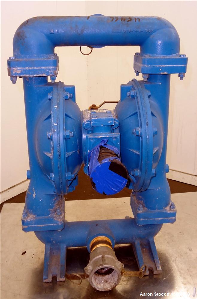 Used Stainless Steel Sandpiper Diaphragm Pump, Model S20B1ABBNS100