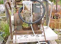 Used Yarway Cyclopharm Dual Diaphragm Pump, Model 0725111481. 2.25 gpm @ 150 psi. Capacity 67 liters per hour each side. Can be coupled or used as single side delivery. Pressure is 170 kg per centime...