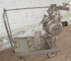 Used- Diaphragm Pump, Air Operataed, stainless steel. 2