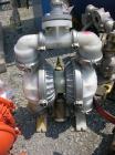 Used- Wilden Diaphragm Pump, poly construction, 2