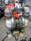 Used- Wilden Diaphragm Pump, poly construction, 2