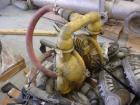 USED: Air powered double diaphragm pump, aluminum, 2