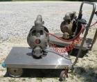 Used Husky Air Operated Double Diaphragm Pump, Series B99A, 316 Stainless Steel. 2