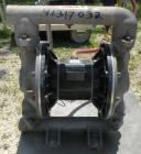 Used Husky Air Operated Double Diaphragm Pump, Series B99A, 316 Stainless Steel. 2