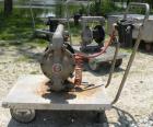 Used Husky Air Operated Double Diaphragm Pump, Series B99A, 316 Stainless Steel. 2