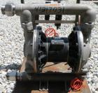 Used Husky Air Operated Double Diaphragm Pump, Series E98A, 316 Stainless Steel. 2