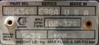 Used Husky Air Operated Double Diaphragm Pump, Series E98A, 316 Stainless Steel. 2
