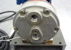 Used- Hydra-Cell Diaphragm Pump, Model D10SLSJHEEMG, 316L  Stainless Steel. Maximum flow 6 gallons per minute. 1