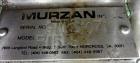 Used Murzan Sanitary Diaphragm Pump, Model PI 50 SL, 316 Stainless Steel. Approximate 100 gallons per minute at 40 psig requires 75 psi and 82 scfm. 6