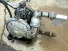 Used Sandpiper Air Powered Double Diaphragm Pump, Model SB1 1/2-A, Aluminum. Rated 0-90 gallons per minute, 1/4
