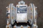 USED: Sandpiper air powered double diaphragm pump, 316 stainlesssteel, model SB1A, type SGN-1-SS. Capacity up to 42 gpm, maxdischarge pressure of 125 psi/8.6 bar, 1