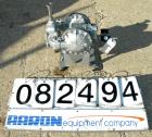 USED: Sandpiper air powered double diaphragm pump, model SB1-A, type SGN-4-SS, 316 stainless steel. Rated 42 gallons per minute, 1/4