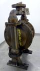 Used- Wilden Air Operated Double Diaphragm Pump, Model M4, 316 Stainless Steel. Rated approximate 70 gallons per minute, 3/1...