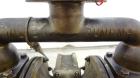 Used Wilden Air Operated Double Diaphragm Pump, Model M4, 316 Stainless Steel. Rated approximate 70 gallons per minute, 3/16” maximum solids handling. 1-1/2” Inlet/outlet.
