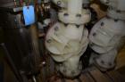 Used Warren Rupp Sandpiper II S30 Air Operated Diaphragm Pump, Model S30B1P1PAAS000, Polypropylene. Rated 238 gallons per minute, 0.71” maximum solids handling. 3” Diameter inlet/outlet. Includes a B...