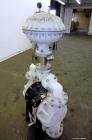 Used Warren Rupp Sandpiper II S30 Air Operated Diaphragm Pump, Model S30B2P1PQAS000, Polypropylene. Rated 238 gallons per minute, 0.71” maximum solids handling. 3” Diameter inlet/outlet. Includes a B...