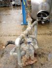 USED: Warren Rupp Sandpiper air powered double diaphragm pump, modelSA2-A, type EDB-5-A. Rated approx 140 gallons per minute, 2
