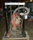 Used- Wilden M15 Pneumatic Double Diaphragm Pump. Unit operates by applying compressed air directly to liquid column separat...