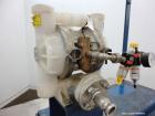 Used Wilden Air Operated Double Diaphragm Pump, Model M2/KPPT/VT/VT/KTV/400, Polypropylene. Rated approximate 10 gallons per minute, 1/8” diameter maximum solids handling. 1” Inlet/outlet. Mounted on...