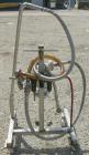 USED: Wilden air operated double diaphragm pump, model M2CHAMP, plastic. Rated 27 gallons per minute, 125 psi. 1-1/2