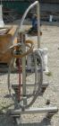 USED: Wilden air operated double diaphragm pump, model M2CHAMP, plastic. Rated 27 gallons per minute, 125 psi. 1-1/2