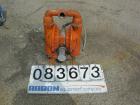USED: Wilden Air Operated Double Diaphragm Pump, model M8, 316 stainless steel. Rated 156 gallons per minute, 125 psi, 1/4