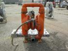 USED: Wilden Air Operated Double Diaphragm Pump, model M8, 316 stainless steel. Rated 156 gallons per minute, 125 psi, 1/4
