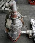 Used Wilden Air Operated Double Diaphragm Pump, Model M8, Aluminum Construction. Rated approximately 156 gallons per minute, 125 psi, 2