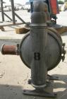 USED: Wilden air operated double diaphragm pump, model M8, 316 stainless steel. Rated 163 gallons per minute, 1/4