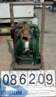 USED: Wilden air operated double diaphragm pump, model M8, 316 stainless steel. Rated 163 gallons per minute, 1/4