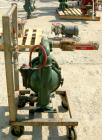 USED: Wilden air operated double diaphragm pump, model M8, 316 stainless steel. Rated 163 gallons per minute, 1/4