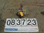 USED: Wilden air operated double diaphragm pump, model P1/PPPP/WF/WF/KTV, polypropylene. Rated 14 gallons per minute, 125 psi, 1/16