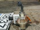 USED: Wilden air operated double diaphragm pump, model P1/PPPP/WF/WF/KTV, polypropylene. Rated 14 gallons per minute, 125 psi, 1/16
