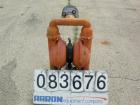 USED: Wilden Air Operated Double Diaphragm Pump, model P15, 316 stainless steel. Rated 257 gallons per minute, 125 psi, 1/2