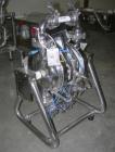USED: Wilden air powered diaphragm pump, stainless steel. 1
