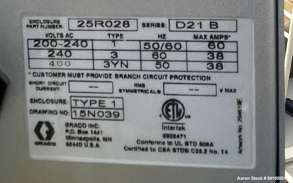 Used Graco Single E-Flo iQ Metering & Dispensing System – 6000 PSI, 2022