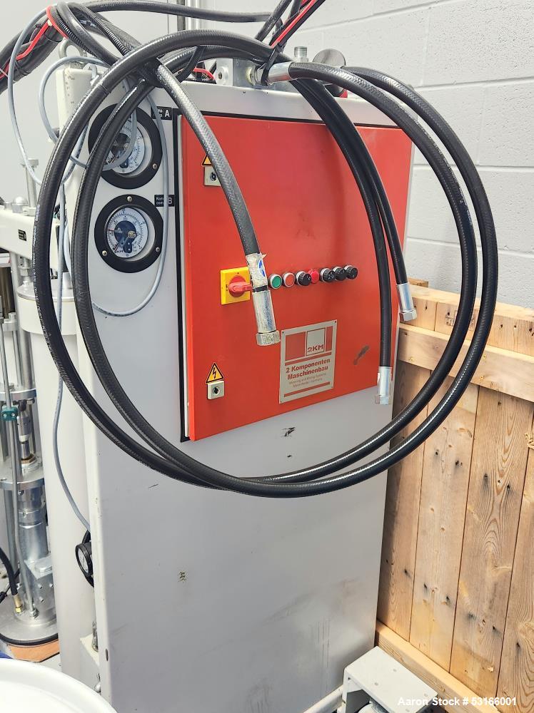 Used 2KM SilcoStar 922A Mix & Metering System – 1:1 Ratio – 800g/min Output – High Viscosity – Color Pump – Accessories Included