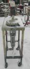 USED: Graco displacement pump, model 220-553, 304 stainless steel. Designed for low pressure medium volume. 1-1/2