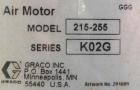 Used Graco Air Operated Bulldog High-Flo Circulation Pump, Part #220578, Series K02C
