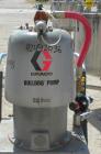 Used Graco Air Operated Bulldog High-Flo Circulation Pump, Part #220578, Series E05C, 304 Stainless Steel. Rated 24 gallons per minute (91 liters), ratio 4 to 1. Maximum air working pressure 100 psi,...