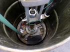 Used Lincoln Industrial Twin Post 55 Gallon Drum Pump, Model 1735, Series G. Consists of: (1) Pump Tube, model 84902, series B. Air motor diameter 3