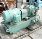 Used Oilgear Hydraulic Unit, Model DH1217. 20 hp, 3/60/230/460 volt, 1175 rpm XP motor. Maximum 1700 psi. Includes a reservoir.