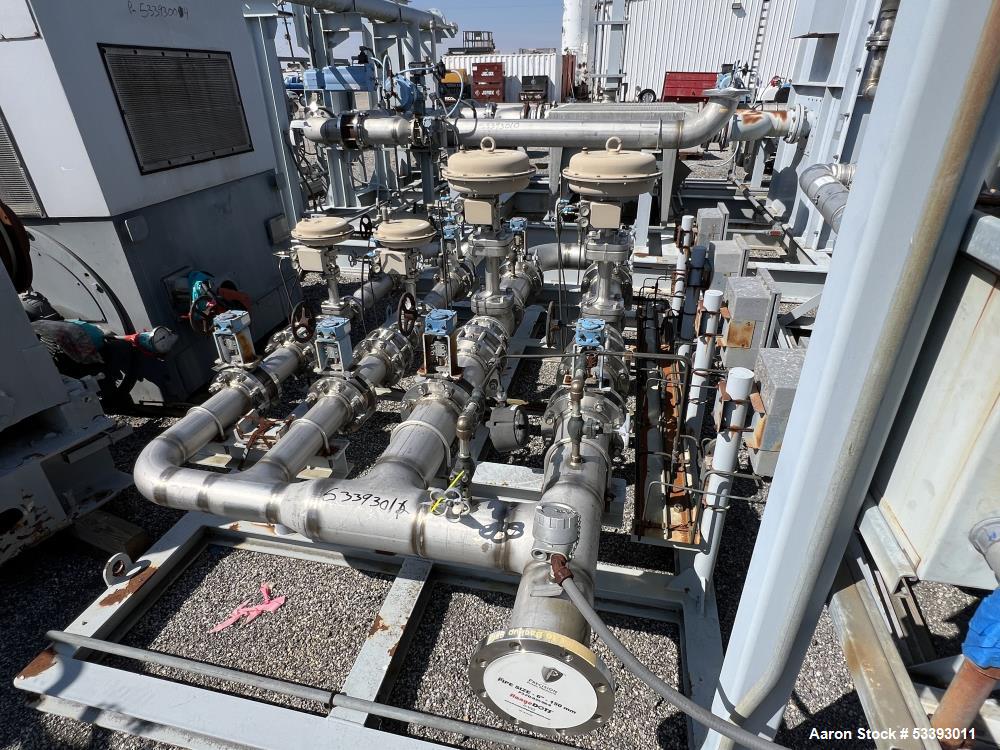 Used – 304 Stainless Steel Samson Metered Pump Skid – 4 Segments, Pressure Panels, Multi-Connection