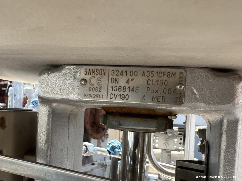 Used – 304 Stainless Steel Samson Metered Pump Skid – 4 Segments, Pressure Panels, Multi-Connection