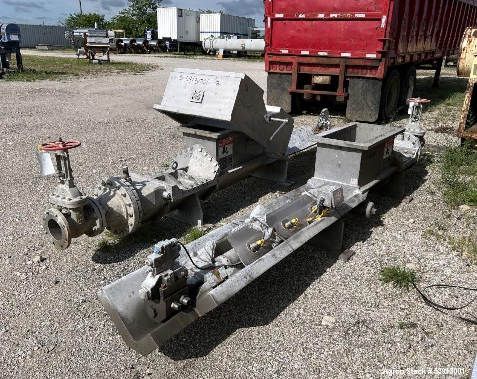 Used V-RAM Double By-Products Pumping System | 5,000 lbs/hr | Dual 50 HP Hydraulic Pumps