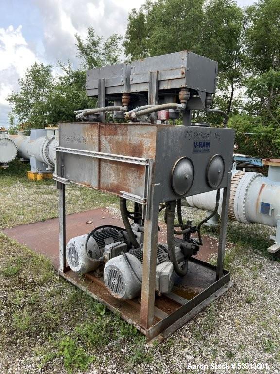Used V-RAM Double By-Products Pumping System | 5,000 lbs/hr | Dual 50 HP Hydraulic Pumps
