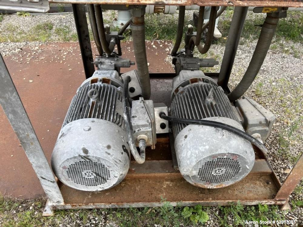 Used V-RAM Double By-Products Pumping System | 5,000 lbs/hr | Dual 50 HP Hydraulic Pumps