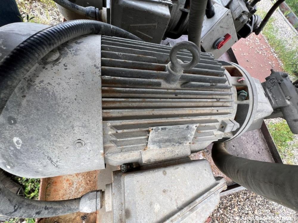Used V-RAM Double By-Products Pumping System | 5,000 lbs/hr | Dual 50 HP Hydraulic Pumps
