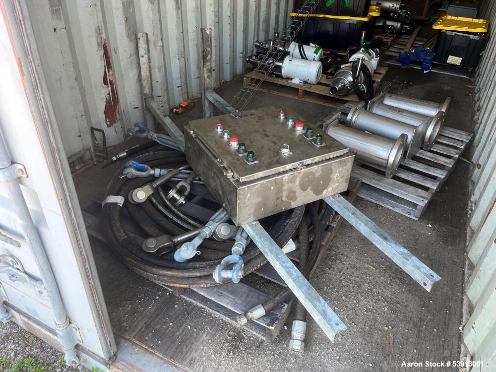 Used V-RAM Double By-Products Pumping System | 5,000 lbs/hr | Dual 50 HP Hydraulic Pumps